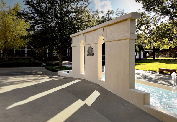 LSUA campus monument