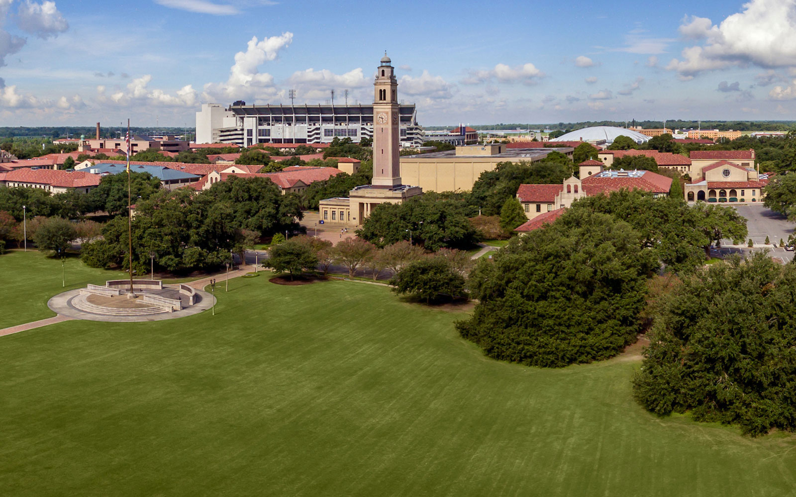 LSU is not only one of the most highly respected universities in the country, it is also one of the most beautiful